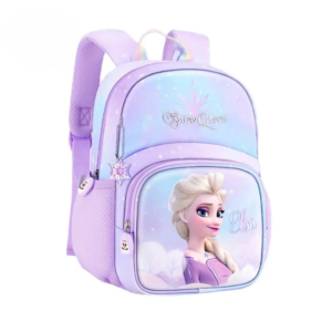Sac à dos la reine des neiges avec imprimé d'Elsa sur fond blanc