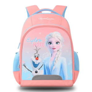 Sac à dos la reine des neiges léger et respirant sur fond blanc