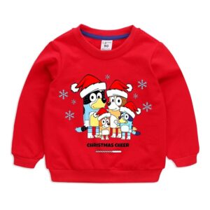 Pull de Noël Bluey