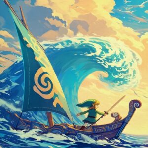 Tableau Zelda Link Navigateur