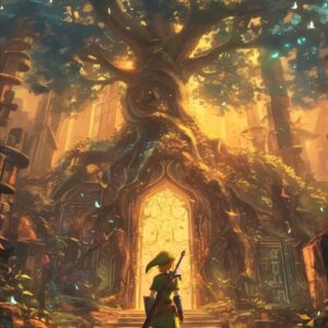 Tableau Arbre de Vie Zelda