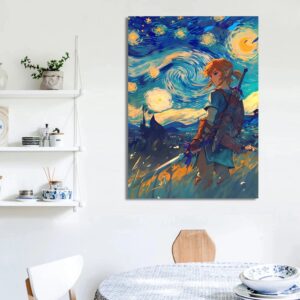 Tableau Artistique Zelda