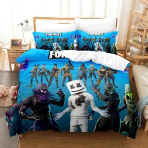 Housse de Couette Bleu Fortnite