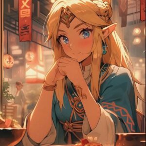 Tableau Princesse Zelda