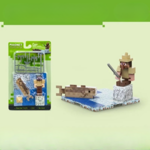 Figurine Minecraft Magnétique Pêcheur