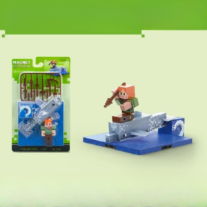 Figurine Minecraft Magnétique Baleine