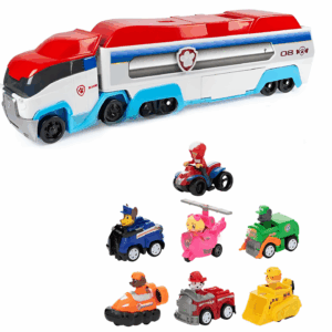 Camion Pat Patrouille avec 7 Figurines